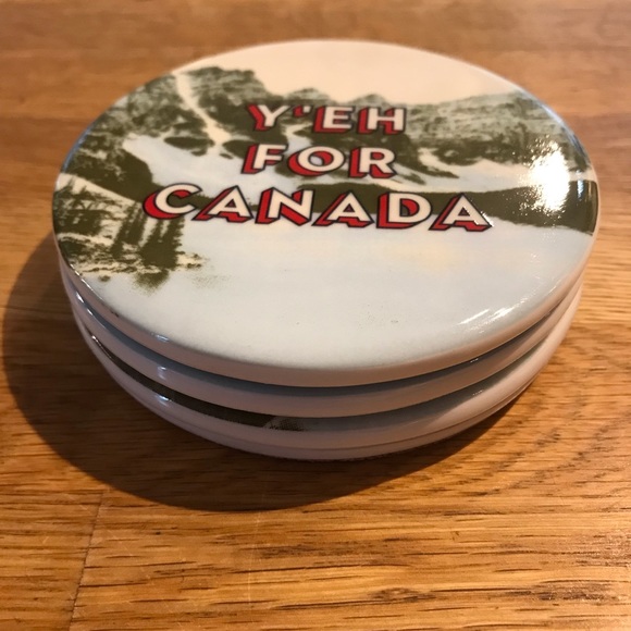 🇨🇦Set of 4 Canada Coasters - Arborist - Eh - Canadian🇨🇦 🌲 - Picture 7 of 9